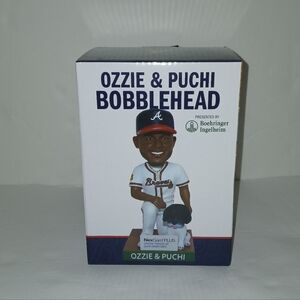 Ozzie Albies & Puchi Bobblehead Atlanta Braves